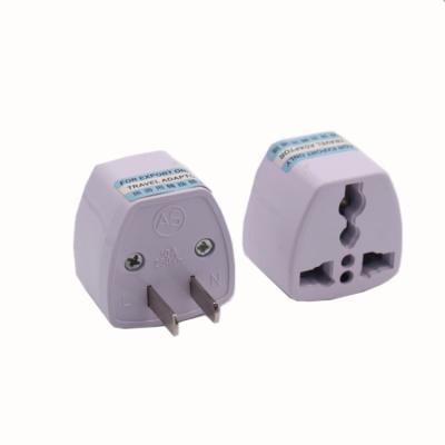 China Industrial CE Universal Travel Adapter 2pin Plug Converter USA Plug for sale