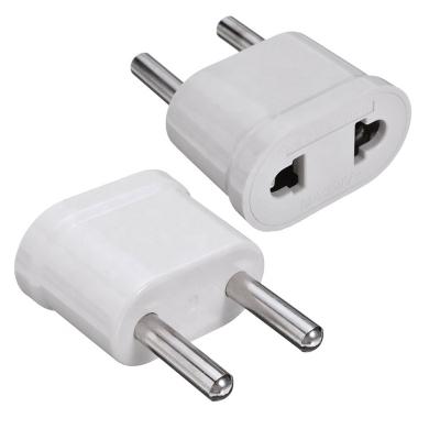 China Universal AC 250V 10A Common Residential / Multipurpose EU EURO To US USA Travel Power Plug Adapter Converter Travel Conversion Plug for sale