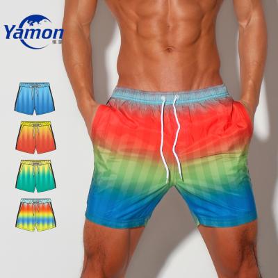 China Custom Made Logo Luxury Trunks Shorts Swimming Trunks Anti-Wrinkle Custom Made Beach Shorts Men for sale