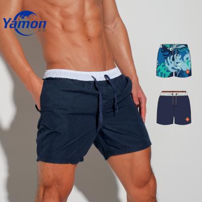 China Anti-Wrinkle Logo Designer Swim Trunks Men Swimming Trunks Custom Made Custom Made Wholesale for sale