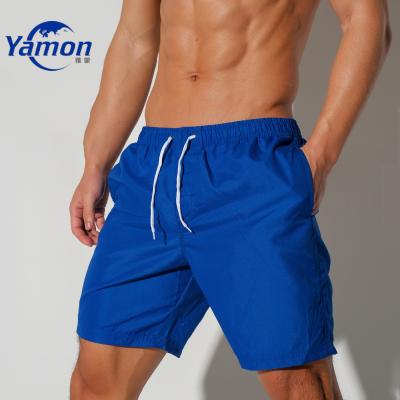 China Anti-wrinkle Summer Top Stretch Swimming Shorts Beach Wear Mens Swim Trunks Mesh Lining Men Board Shorts for sale