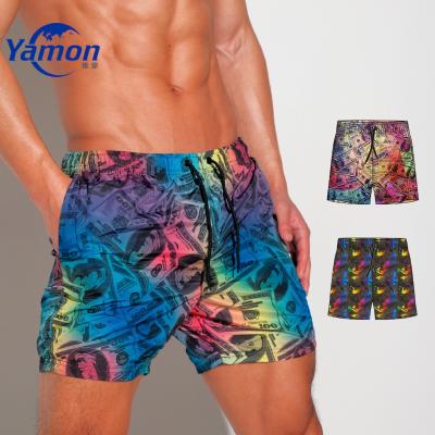 China Free Design Logo Board Shorts Mens Swimming Custom Anti-wrinkle Shorts Beach Pants for sale