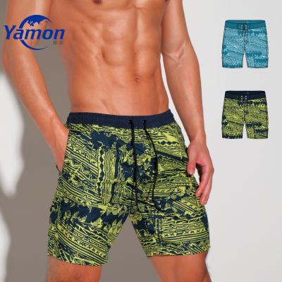 China Wholesale Custom Anti-Wrinkle Mens Swimming Shorts Stretch Trunks Beach Pants Surf Board Shorts Mens for sale