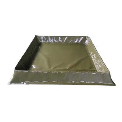 China China Manufacture Eco-friendly PVC Oil Spill Containment Berm for sale