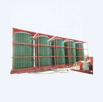 China 10000 Gallon Large Size Portable Steel Frame Water Storage Tank Set Eco - Friendly for sale