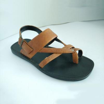 China Handmade TPR China PU Sandals For Men for sale