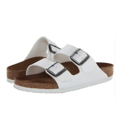 China Most Fashion Comfortable White Men PU Slide Sandals Most Fashion Comfortable White Men PU Slide Sandals for sale