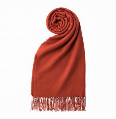 China Wholesale Cotton Simple Scarf Solid Color Custom Factory Logo Scarves Shawl For Women for sale