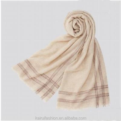 China 100% acrylic custom logo cashmere scarves, cashmere shawl with soft materia for sale