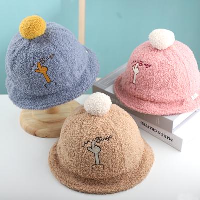 China Picture Ready To Ship DDP Baby Winter Hat Kids Protect Protective Bingo Bucket Hat for sale