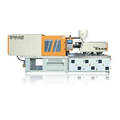 China Horizontal SAILAI plastic PVC UPVC PPR PE pipe fitting making machinery injection molding moulding machine for sale