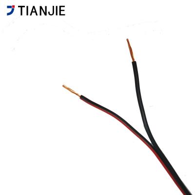 China Home Appliance TIANJIE - 2 Core 22awg Led Speaker Wire Red And Black Flat Speaker Wire Cable for sale