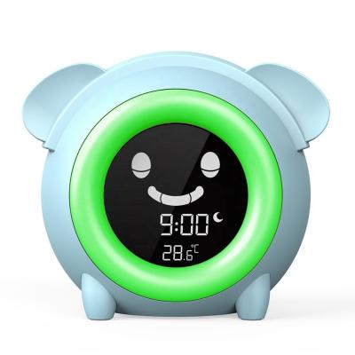 China 2020 Calendars New Style Sleep Trainer Clock Kids Smart Table Night Light Clock Digital Alarm Clock for sale