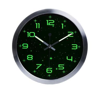 China New Antique Style Design 12 Inch Digital Field Motion Analog Wall Clock With Stars for sale