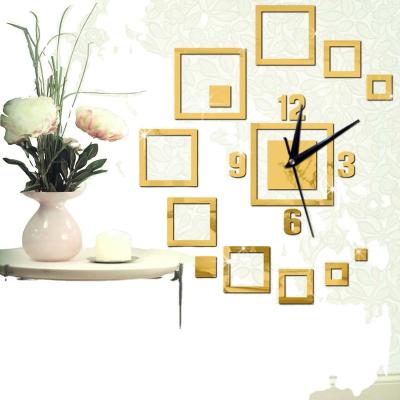 China Preciser Antique Unique Design Style Diy Wall Clock Decoration Cheap Living Room for sale