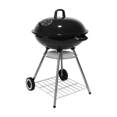 China Easily Assembled [Ready To Ship] 18.5inch Outdoor Cart Kettle Portable Charcoal Barbecue BBQ Grill Smokeless for sale