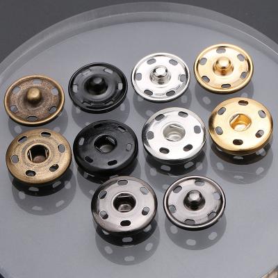 China Others Metal Snap Buttons For Garment Brass Buttons By Two Parts Composition for sale