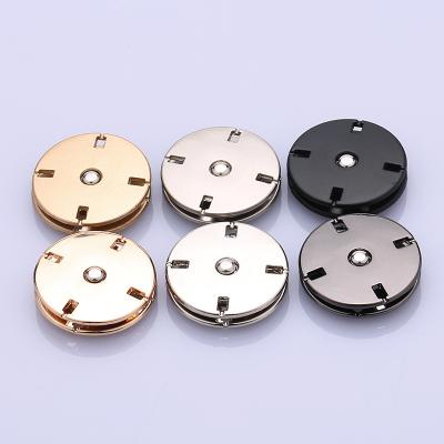 China Nickel Free Sew-on Colorful Fastener Push Button Metal Snap Button Kit Textile Accessories for sale