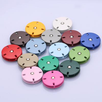 China Wholesale Colored Nickel Free Metal Snap Buttons , Double Sided Snap Fastener For Clothes for sale