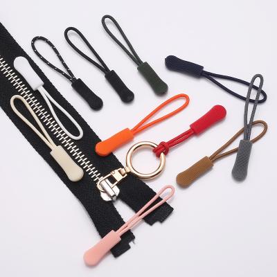 China Other Colored Zipper Plastic Nylon Zipper Pulls For Backpacks Pinch Bag for sale