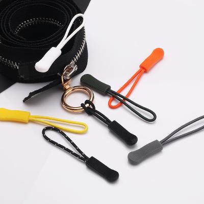 China Head Nickel Free Plastic Zipper Slider Zipper Rubber Silicone Bag Ziplock Handle With Handle for sale