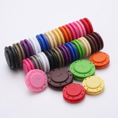 China Other Color Round Magnetic Snap Invisible Magnet Button Buckle For Clothing Garment for sale