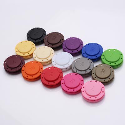 China Other Colorful Round Magnet Secret Button Coat Magnetic Snap Invisible Buckle for sale