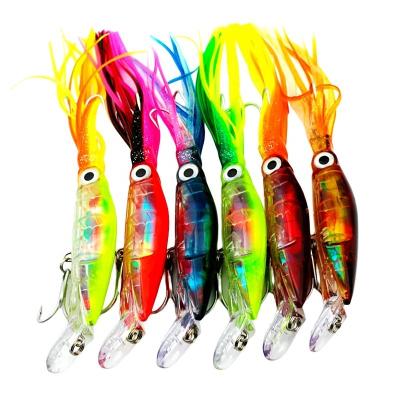 China Yousya Fishing Lures Squid Octopus Jig with Skirt Bass Bait Hook Crankbait Tackle Offshore Sea fishing Squidjig for sale