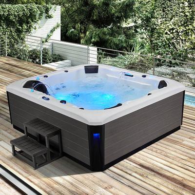 China Hot Selling Home Air Massage Jet Whirlpool 6 Person Balboa Modern Hot Outdoor Spa Hot Tub for sale