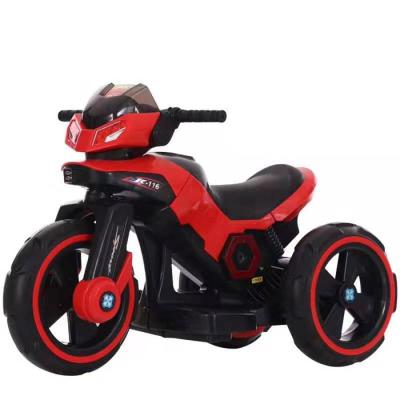 China Ride On Toy 2021 New Design Kids Electric Battery Cars Three Wheels Battery Motorbike For Children for sale