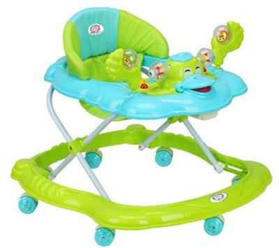 China Cute Design 4 in 1 Baby Walker Rocker Baby Walker with Push Handle Fold Able Baby Walker for sale