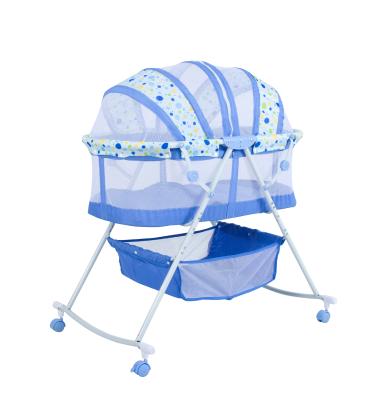 China Traditional Newborn Bed Hutch Baby Crib/Baby Swing Cradle/High Quality Baby Hutch for sale