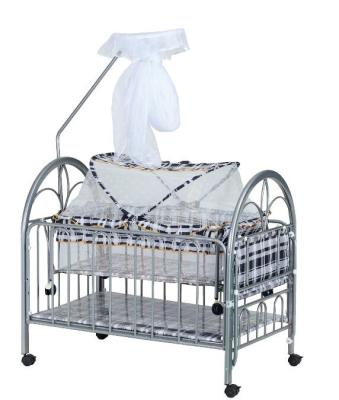 China Traditional Double Crib Baby Cot Hospital Use Cradle Baby Hammock For Crib for sale