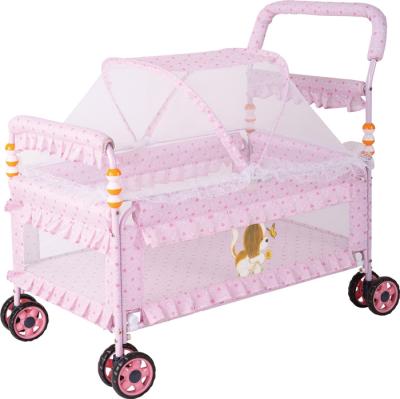 China Hot sale contemporary cheap hanging motal baby cots bay crib bed new baby crib swing modem crib hot for sale