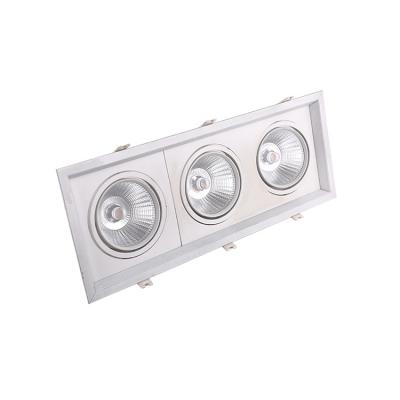 China Modern 4x18w LED Grill OEPE Light Aluminum Housing Led Grill Light Three Head Factory Wholesale Fixture for sale