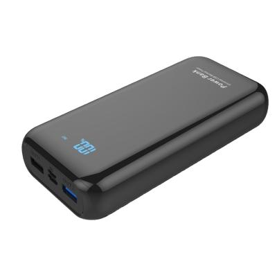 China Unique LED Display Power Bank Black Friday 2020 Products For Sale Cheap Portable Power Bank 20000mah For All Mobile Phones for sale