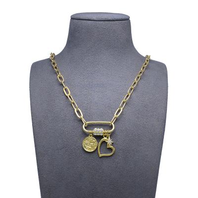 China advance & Nickel Free 2020 New Design Hip Hop Jewelry Mens Womens Punk Gold Chian Necklace for sale