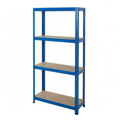 China Corrosion Protection KINDE 4 Tier Metal Adjustable Shelving Universal Boltless Shelving Storage Stacking Racks 150X75X30CM 100KG for sale