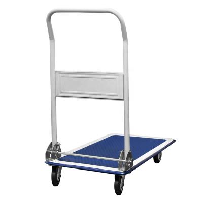 China KINDE Easy Transport Mobile Heavy Duty Folding Tool Carts Platform Hand Cart PH300 for sale