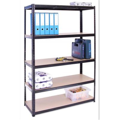 China Corrosion Protection KINDE 5 Tier Adjustable Boltless Shelving Unit Stacking Racks Heavy Duty Metal Storage Shelving 180*90*45CM 875KGS for sale