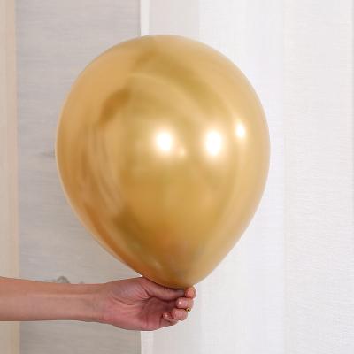 China Party Decration Balloons 12inch Helium Chrome Balloons Multicolor Custom Metallic Balloons Party Decorations for sale