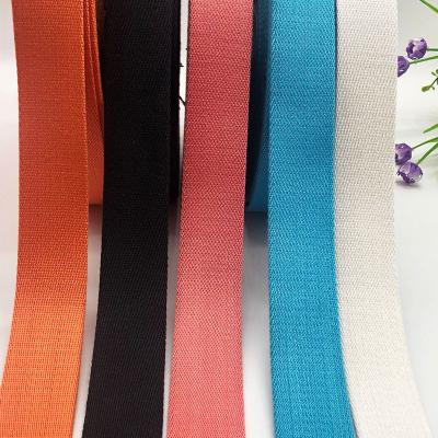 China Sustainable Custom Canvas Cotton Webbing Strap 25Mm Printed Cotton Webbing for sale