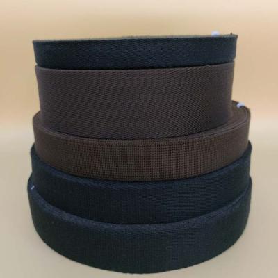 China Best Selling Viable Brown Sofa Elastic Webbing Band Custom Made 25mm for sale