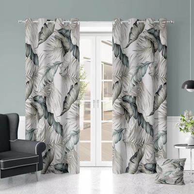 China Blackout Factory Wholesale Modern Luxury Blackout Curtains For Living Room Blackout Curtain Cortins for sale