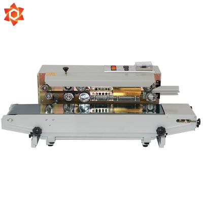 China Thermo Air Tight Sealing Machine Biscuit Food Concession Shrink Sealing Machine Pneumatic Portable Type for sale