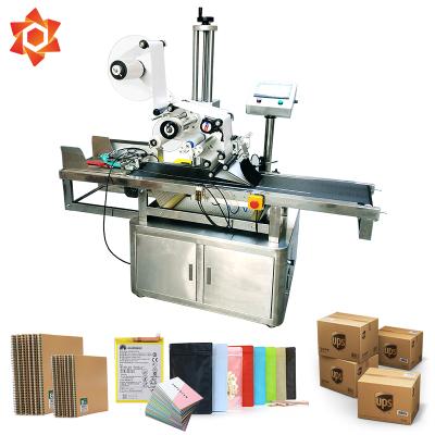 China Food labeling machine for small round bottle square bottle automatic flat sauce labeling machine for sale