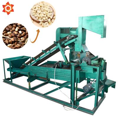 China Commercial Nut Crusher Machine Gears Shell Remover Machine Nut Processing Equipment for sale