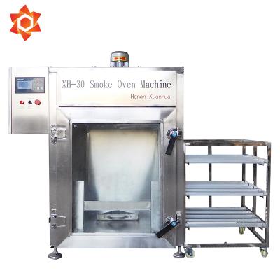 China food & Commercial Smoke Oven Meat Processing Beverage Factory XH-250 Smokehouse Food Smoker Machine for sale