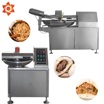 China Small Meat Slicer Machine Meat Slicer Machine Small Bowl 5L Automatic Vacuum Meat Cutter Salad 20l Meat Bowl Cutter for sale