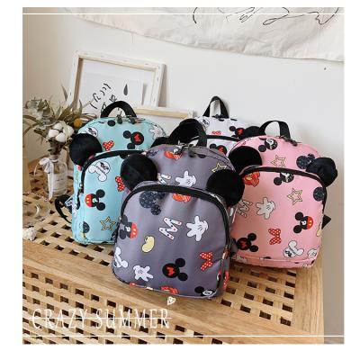 China The other 2022 new cartoon character mickey mouse bag school backpack mickey mouse backpack toddler kids backpack with ear for sale